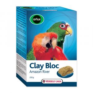 Jílový blok VERSELE-LAGA Clay Bloc Amazon River pro větší papoušky 550g