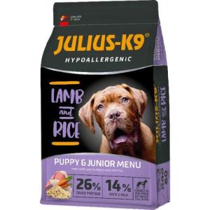 JULIUS K-9 HighPremium PUPPY&JUNIOR Hypoallergenic LAMB&Rice 12 kg