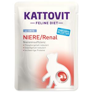Kapsička KATTOVIT Feline Diet Kidney-diet/Renal duck 85g