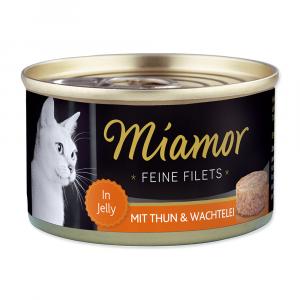 Konzerva MiamorFilet tuňák + křepelčí vejce 100g