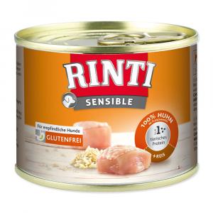 Konzerva Rinti Sensible kuře + rýže 185g
