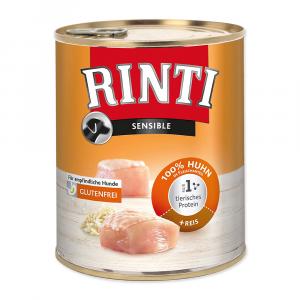 Konzerva Rinti Sensible kuře + rýže 800g