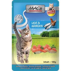 MACs Cat kapsička losos, drůbež a bylinka 100g