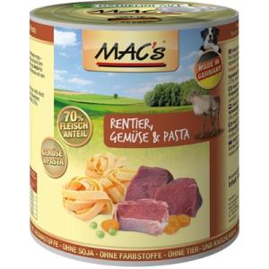 MACs Dog konzerva sob, zelenina a těstoviny 400g