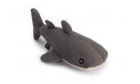 Ilustrační obrázek Beeztees Minus One Hračka pre psov žralok šedý 33x22x8cm