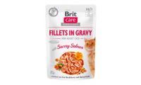Ilustrační obrázek Brit Care Cat Fillets in Gravy Savory Salmon 85g