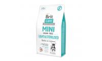 Ilustrační obrázek Brit Care Dog Mini Grain Free Light & Sterilised 2kg