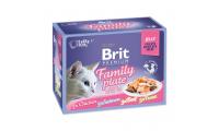 Ilustrační obrázek Brit Premium Cat Pouch Family Plate Jelly 1020g