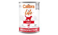 Ilustrační obrázek Calibra Dog Life konz. Adult Beef with carrots 400g