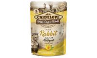 Ilustrační obrázek Carnilove Cat Pouch Kitten RabbitEnriched & Marigold 85g