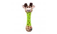 Ilustrační obrázek Hračka BeFUN TPR + plyš žirafa puppy 17 cm