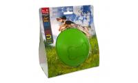 Ilustrační obrázek Hračka DOG FANTASY lopta gumová hádzacia zelená 12,5 cm