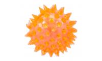 Ilustrační obrázek Hračka DOG FANTASY loptička pískacia oranžová 5 cm