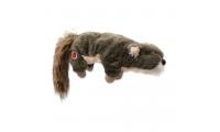 Ilustrační obrázek Hračka DOG FANTASY Skinneeez Plush pískacia veverička 45 cm
