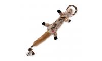 Ilustrační obrázek Hračka DOG FANTASY Skinneeez s povrazom čipmank 57,5 ​​cm