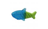 Ilustrační obrázek Hračka DOG FANTASY Žralok chladiaci zeleno-modrá 18x9x4cm