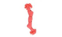 Ilustrační obrázek Hračka pes BUSTER Pískacie lano, ružová, 23 cm, S