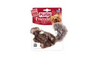 Ilustrační obrázek Hračka pes GiGwi Plush Friendz veverica sivá plyš