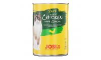 Ilustrační obrázek JosiCat Paté Chicken with quinoa 400 g