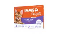 Ilustrační obrázek Kapsičky IAMS mačiatko delights chicken in gravy multipack 1020g