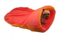 Ilustrační obrázek Maryse pelech 2v1 s lemom, oranžový / ružový, veľkosť XL