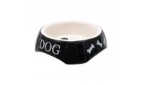 Ilustrační obrázek Miska DOG FANTASY potlač Dog čierna 18,5cm