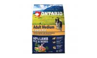 Ilustrační obrázek ONTARIO Adult Medium Lamb & Rice 2,25 kg