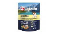 Ilustrační obrázek ONTARIO Adult Mini Fish & Rice 0,75 kg