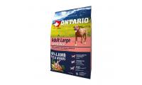 Ilustrační obrázek ONTARIO Dog Adult Large Lamb & Rice & Turkey 2,25 kg