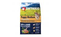 Ilustrační obrázek ONTARIO Puppy Medium Lamb & Rice 2,25 kg
