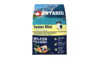 Ilustrační obrázek ONTARIO Senior Mini Fish & Rice 2,25 kg