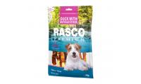 Ilustrační obrázek Pochúťka RASCO Premium tyčinky byvolia obalené kačacím mäsom 80g