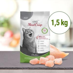 MeatCrisp Adult Chicken - Kuře pro dospělé kočky 1,5 kg (EXPIRACE 10/2023)