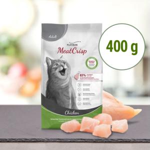 MeatCrisp Adult Chicken - Kuře pro dospělé kočky 400 g (EXPIRACE 10/2023)