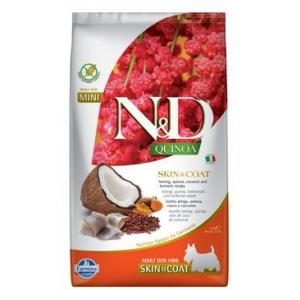 N&D Quinoa DOG Skin & Coat Herring &Coconut Mini 800g