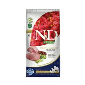N&D Quinoa DOG Weight Mngmnt Lamb & Broccoli 7kg