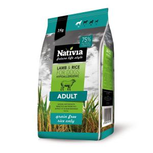Nativia Lamb & Rice Adult 3 kg