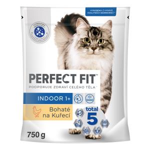 PERFECT FIT granule pro kočky Indoor s kuřecím 750 g