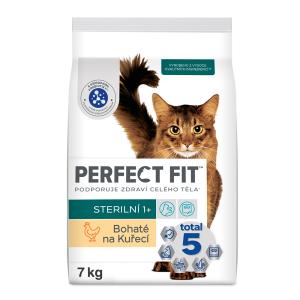 PERFECT FIT granule pro kočky Sterile s kuřecím 7 kg