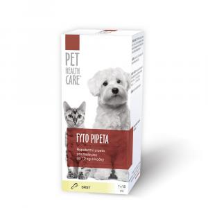 PET HEALTH CARE Fytopipeta pes do 10 kg a kočka (1 x 15ml)