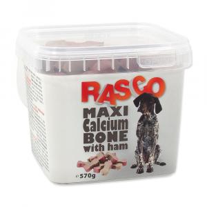Pochoutka RASCO kosti kalciové se šunkou 500g