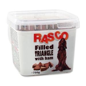 Pochoutka RASCO plněné trojúhelníčky se šunkou 1 cm 600 g