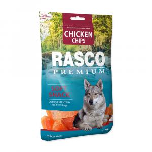 Pochoutka RASCO Premium plátky s kuřecím masem 80g