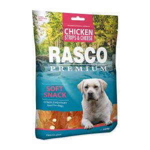 Pochoutka RASCO Premium proužky kuřecí se sýrem 230 g