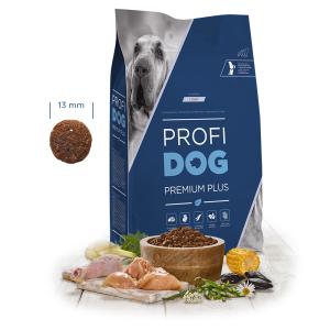 PROFIDOG Premium Plus All Breeds Light 12 kg + „PROFIDOG Barel“