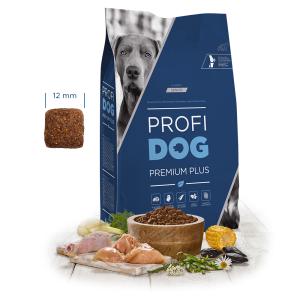 PROFIDOG Premium Plus All Breeds Senior 12 kg + „PROFIDOG Barel“