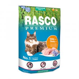 RASCO Premium Cat Kibbles Indoor, Turkey, Chicori Root 400 g