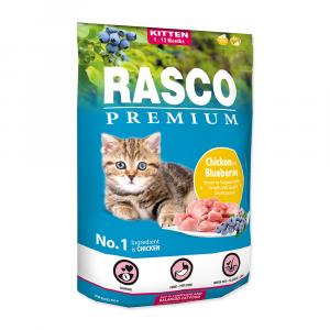RASCO Premium Cat Kibbles Kitten, chicken, blueberries 400 g