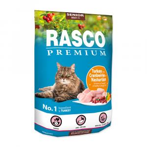 RASCO Premium Cat Kibbles Senior, Turkey, Cranberries, Nasturtium 400 g
