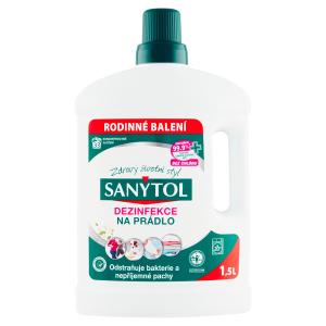 Sanytol dezinfekce na prádlo bílé květy 1,5 l